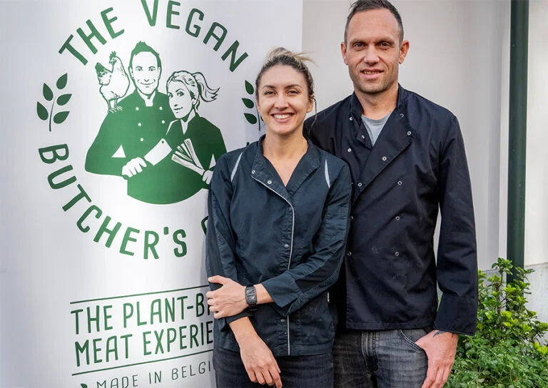 The founders of Vegan Butcher Brussels