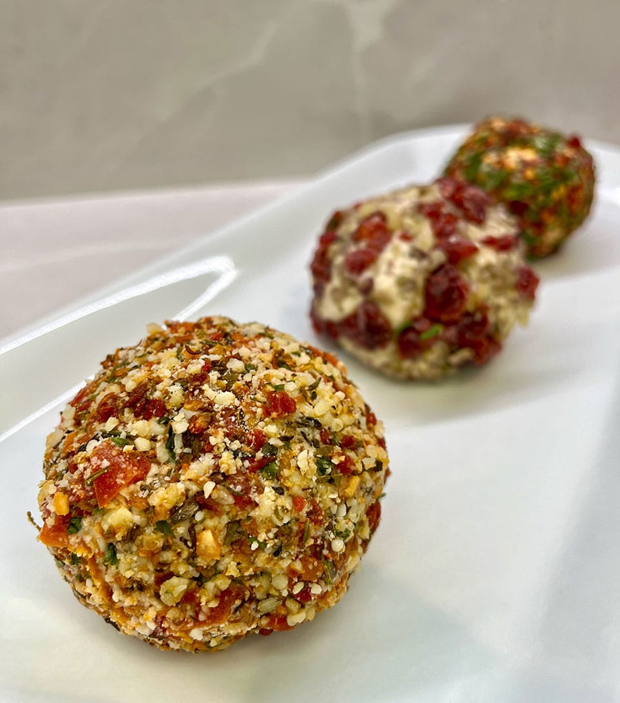 Vegan Butcher's cheezball