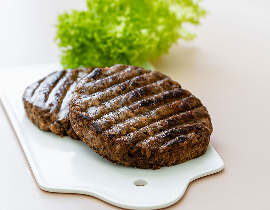 vegan butcher black bean burger